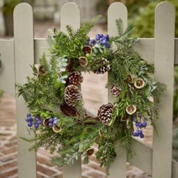 Dibor Traditional Giant Fruits Of The Forest Front Door Autumn Wreath Winter Spring Wreath 53Cm - thumbnail 2