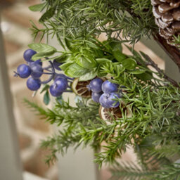 Dibor Traditional Giant Fruits Of The Forest Front Door Autumn Wreath Winter Spring Wreath 53Cm - thumbnail 5