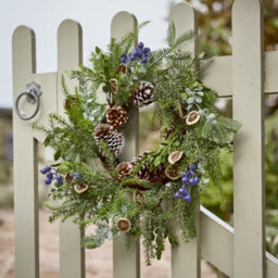 Dibor Traditional Giant Fruits Of The Forest Front Door Autumn Wreath Winter Spring Wreath 53Cm - thumbnail 3
