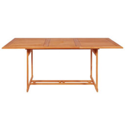 Berkfield 7 Piece Garden Dining Set Solid Teak Wood - thumbnail 4