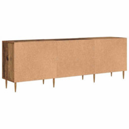 Berkfield Modern Tv Cabinet Old Wood 150 X 30 X 50 Cm Engineered Wood - thumbnail 8