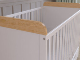 Love For Sleep Levi Cot Bed 120X60Cm With Drawer And Microfiber Quilted Mattress - thumbnail 6