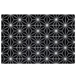 Beliani Rug Sibel Black 140 X 200 Cm Viscose - thumbnail 1