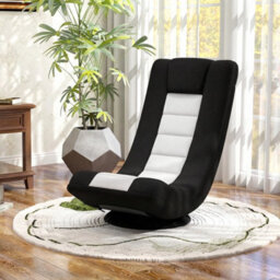 Adjustable Backrest  Swivel Floor Chair For Gaming Use - thumbnail 5