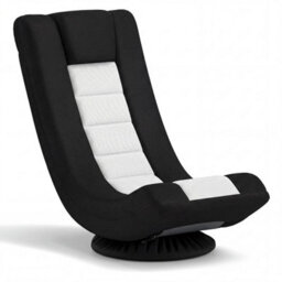 Adjustable Backrest  Swivel Floor Chair For Gaming Use - thumbnail 1