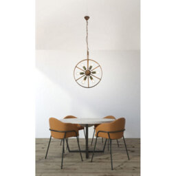 Luminosa Lighting Luminosa Tonu Spherical Pendant Ceiling Light Green 6X E27 - thumbnail 2