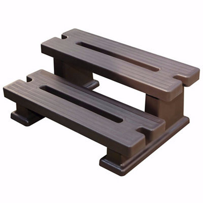 Canadian Spa Company Brown Plastic Steps (W)84Cm