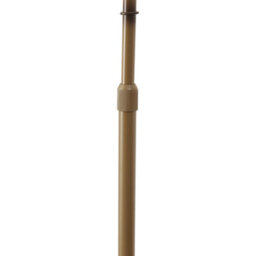 Thehotsale E27 Vintage 1-Light Bamboo Lampshade Floor Lamp With Foot Switch And Marble Base - thumbnail 4