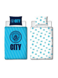 Manchester City Fc Crestcol Single Panel Duvet And Pillowcase Set - thumbnail 3