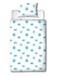 Manchester City Fc Crestcol Single Panel Duvet And Pillowcase Set - thumbnail 2
