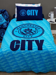Manchester City Fc Crestcol Single Panel Duvet And Pillowcase Set - thumbnail 4
