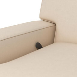 Dorel Baby Relax Rylan Recliner Chair In Beige - thumbnail 3