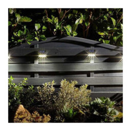 Smart Garden Solar Powered Premier Fence, Wall & Post Light 4 Pack