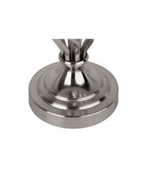 Lighting Supermarket Queenswood Classic Barley Twist Table Lamp Base Only - Silver Chrome - thumbnail 4
