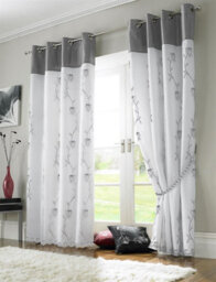 Alan Symonds Tahiti Fully Lined Curtains Curtain Pair - thumbnail 1