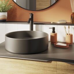 GoodHome Imandra Wide Walnut Effect Wall-Mounted Bathroom Cabinet (H) 600mm (W) 1200mm - thumbnail 4