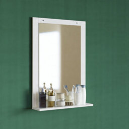 Vcm Wood Bathroom Mirror Hanging Mirror Flonali - thumbnail 3