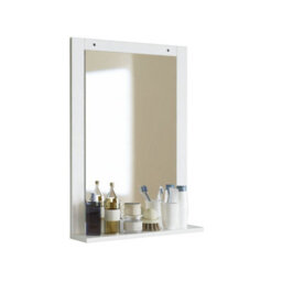 Vcm Wood Bathroom Mirror Hanging Mirror Flonali