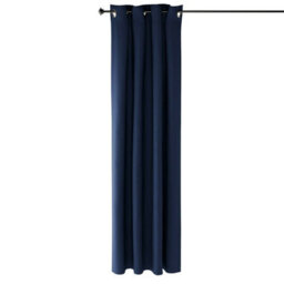 Walplus Furinno Collins Blackout Curtain 52X84 In. 1 Panel, Dark Blue - thumbnail 1