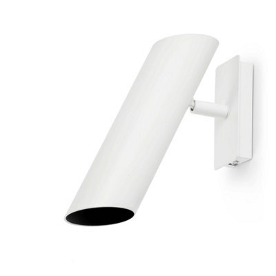 Luminosa Lighting Luminosa Link 1 Light Indoor Adjustable Wall Spotlight White, Black, Gu10 - image 1