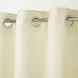 GoodHome Kosti Cream Plain Unlined Eyelet Curtain (W)117Cm (L)137Cm, Single - thumbnail 2