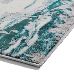 Grey Green Abstract Rug, 8mm Thickness Modern Rug, Grey Green Rug For Bedroom, Living Room, & Dining Room-120Cm X 170Cm - thumbnail 4