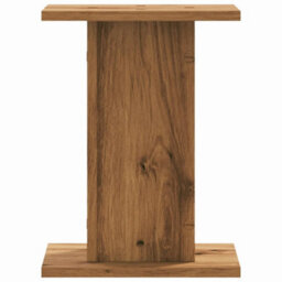 Walplus Plant Stands 2 Pcs Artisian Oak 30X30X40 Cm Engineered Wood - thumbnail 4