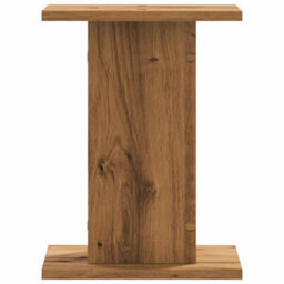 Walplus Plant Stands 2 Pcs Artisian Oak 30X30X40 Cm Engineered Wood - thumbnail 6