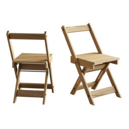 Butterfly Drop Leaf Solid Pine Dining Table & 4 Chairs Rustic Mexican Folding Set - thumbnail 6