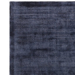 Blue Handmade Luxurious Modern Plain Sparkle Rug For Bedroom & Living Room-160Cm X 230Cm - thumbnail 4