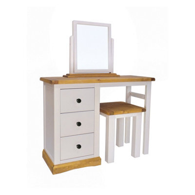 Cabinet Bits Bomporto 3 Drawer Dressing Table Set Brass Knob - image 1