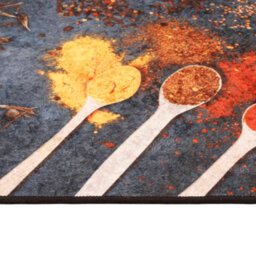 Berkfield Kitchen Rug Multicolour 60X180 Cm Washable Anti Slip - thumbnail 6