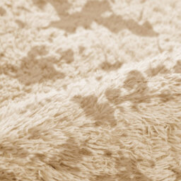 Ameha Tie Dye Cream Shaggy Rug Small 50X80Cm Non-Slip Door Mat Soft Thick Pile Door & Bedside Rugs - thumbnail 6