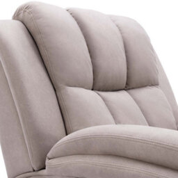 More4Homes Rise Recliner Chair With Single Motor, Remote Control And Pocket Storage In Leather-Look Pumice Technology Fabric - thumbnail 5