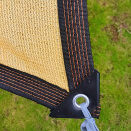 Beige 3X6M Rectangular Hdpe Shade Sail - thumbnail 6