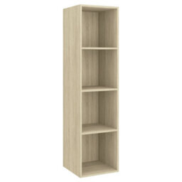 Berkfield 5 Piece Tv Cabinet Set Sonoma Oak Engineered Wood - thumbnail 5