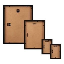 GoodHome Islande Matt Black Picture Frame Set, Pack Of 4 - thumbnail 6