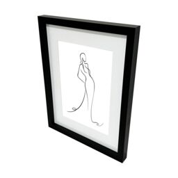 GoodHome Islande Matt Black Picture Frame Set, Pack Of 4 - thumbnail 2