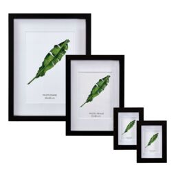 GoodHome Islande Matt Black Picture Frame Set, Pack Of 4 - thumbnail 7
