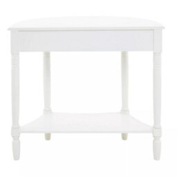 Orsina Sleek Semi Circle One Drawer Console Table, Contemporary Design Console Table For Livingroom, Versatile Table - thumbnail 4