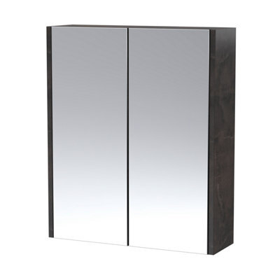 Balterley Winshill Mirror - Metallic Slate - 600mm - image 1