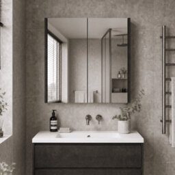 Balterley Winshill Mirror - Metallic Slate - 600mm - thumbnail 2