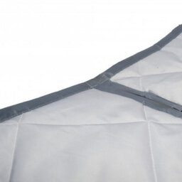Magnetic Thermal Insulated Door Curtain, Wind, Cold And Noise Proof, Pet Friendly (90Cm X 210Cm) - Grey - thumbnail 4