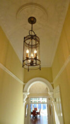 Elegant 3 Bulb Dark Bronze Ceiling Pendant Light With E14 Sockets - thumbnail 2