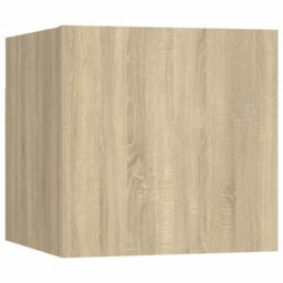 Berkfield Wall Mounted Tv Cabinet Sonoma Oak 30.5X30X30 Cm - thumbnail 2