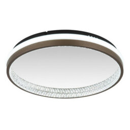 Luminosa Lighting Luminosa Della Integrated Led Semi Flush Ceiling Light Matt Black Led 3000-6000K - thumbnail 5