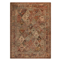 RugsX Wool Carpet Omega Kashmir Frame, Ornament, Pastel Red Green 200X300 Cm - thumbnail 2