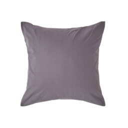 Homescapes Dark Grey Continental Pillowcase Egyptian Cotton 200 Tc, 40 X 40Cm