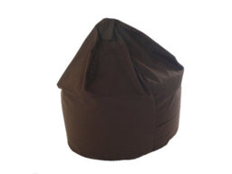 Bean Lazy Cotton Twill Chocolate Brown Bean Bag Large Size