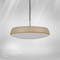 Briloner Coffee Beige Pendant Ceiling Light Led 14.5W 1800Lm Warm White 3000K Kitchen Dining Table - thumbnail 4